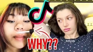 TESTING TIK TOK MAKEUP HACKS WITH A PRO MUA