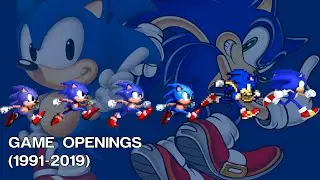 Sonic the Hedgehog - Video Game Openings (1991-2019)