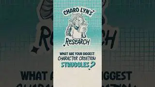 Charo Lyn's Research! What's your biggest OC creation struggles? 📝#originalcharacter #oc #art #ocs