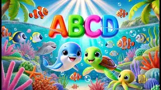 ABC Underwater World| KidVentures Nursery Rhymes & Animal Songs| Learn ABC Alphabet for Children