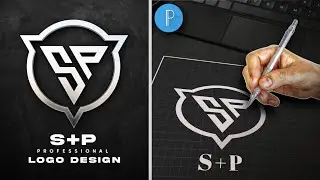 Pixellab Logo Design | SP Logo Design | Pixellab Tutorial