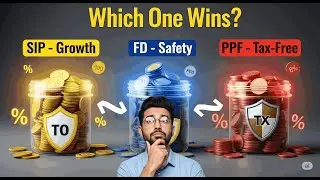 SIP vs FD vs PPF 💥 Best Investment for 2025? | Beat Inflation & Save Smart!