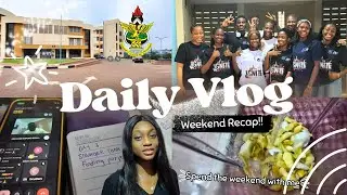 Vlog: KNUST Hustle – Pre-Exams, Lectures, Meal Prep, Faith & Lifestyle