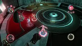 Ultimate Alliance 2 Iron Man,Captain America,Wolverine,Spider-Man vs Colossus