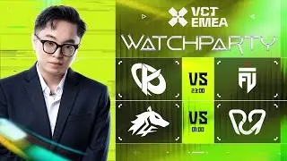 🔴FUT vs. KC; ULF vs. PCF - VCT 2026: EMEA KICKOFF | TÌM 2 ĐỘI BỊ LOẠI TẠI EMEA! #vctwatchparty