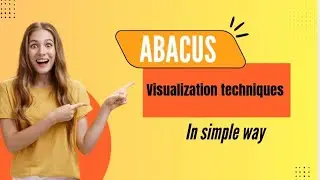 Abacus vizualization techniques|| how 🤔 to visualize two digit numbers?? By which hand??