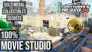 Tony Hawk's Pro Skater 3+4 - THPS 3+4 - Movie Studio Gold Medal, Collectibles and Secrets