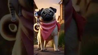 Heroic Pug Rescues Tiny Kitten in Heartwarming Adventure! 🐶❤️🐱