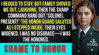 Family Kicked Me Out of the Funeral — Until the Honor Guard Saluted: 'Colonel Present'