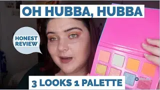 Oh Hubba Hubba! Eyeshadow Palette by Bombshell Cosmetica | 3 Looks 1 Palette | pruelaroo