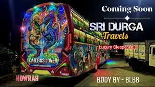 Sri Durga Travels Luxury Sleeper Tourist Bus || Air suspension, Wifi || Dargon Design 