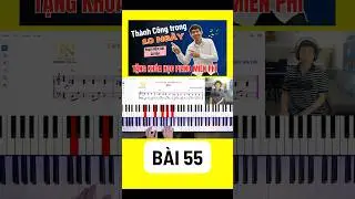 C&aacute;ch Fill chạy ng&oacute;n mẫu c&acirc;u nối #hocpiano #tuhocpiano