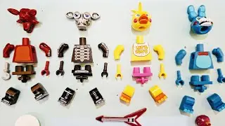Кастомная модель LEGO FNAF Фредди из фильма 1 | Той Бонни | Той Чика | Фокс | Неофициальная модел...