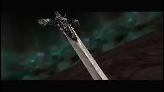 Dante from Devil May Cry 2 destroying Argosax and driving straight to hell