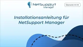 Installationsanleitung f&uuml;r NetSupport Manager
