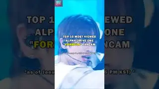 TOP 10 MOST VIEWED ALPHA DRIVE ONE FORMULA FANCAM #shorts #alphadriveone #ald1 #formula