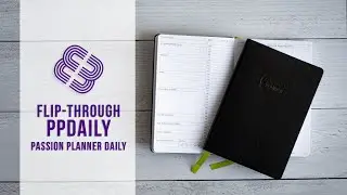 Passion Planner Daily Flip Through
