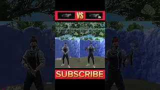SINGLE VECTOR VS DOUBLE VECTOR 🤔|| FREE FIRE GUNS ABILITY TEST🔥 || #ff freefire #shorts