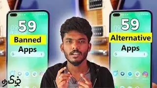 Best Alternative Apps for All 59 Banned chinese Apps🔥| Tamil | Techie Feed