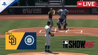 MLB LIVE  🔴Padres vs. Mariners Game Highlights (5/17/2025) | MLB Highlights