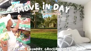 Move In Day Vlog (Getting settled in) | Second Year Series