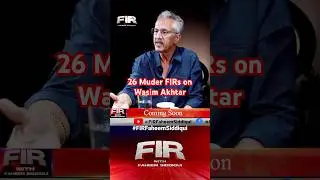 25 Murder FIRs Against Wasim Akhtar #mqm #adyalajail #waseemakhtar #shorts #shortsfeed