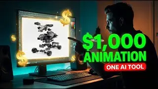 A $1,000 Animation using just one AI tool | Full AI workflow
