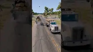 Realistic Highway Car Crashes Ep. 142 - BeamNG Drive