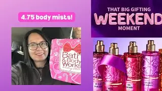 I got Emily in Paris! - How I Shopped the 4.75 Body Mist Sale (Bath & Body Works Haul)