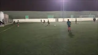 PASSING SKILLS (ONE THREE)+CHANGE OF DIRECTION SKILLS -AL ETTIFAQ CLUB U10-U11 COACH SAMI KHACHNAOUI