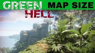 HOW BIG IS THE MAP in Green Hell? Walk Across the Map