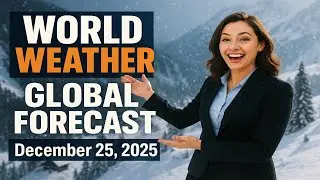 Global Weather Highlights &mdash; December 25, 2025 | Storms, Heat & Weather Systems