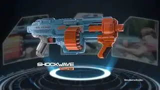 Бластер NERF ELITE 2.0 SHOCKWAVE RD-15