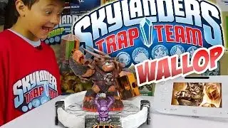 Skylanders Trap Team: Meet WALLOP (Exclusive Gameplay w/ New EARTH Trap Master!)