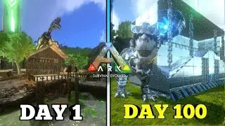 SURVIVING 100 DAYS ARK MOBILE HARDCORE - EPISODE 5 (DAY 40 TO 50)