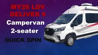LDV MY26 Campervan Refresh: Full Walk through | New Features | New Layout, Bigger Bed, More Power