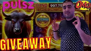 🔴Let's Hit THE GRAND JACKPOT + GIVEAWAY At PULSZ Casino