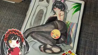 Drawing Kurumi Tokisaki | Date A Live IV | Step by step Tutorial
