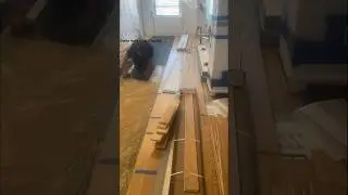 Leveling Concrete Subfloor to Install Engineered Wood Floor in NYC - Manhattan #floorinstallation