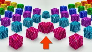 Best 10,000 Magnet Art - Magnetic Balls Building Challenge! | ASMR Videos | My Magnet #art #asmr