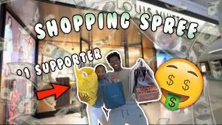 I TOOK MY BIGGEST FAN OUT ON A SHOPPING SPREE! *Best day ever*
