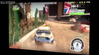 Dirt 2 - GTX580 (single) vs SLI vs 3-way SLI vs 4-way SLI