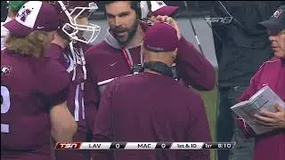 November 25, 2011 - CIS - 47th Vanier Cup - McMaster Marauders vs. Laval Rouge et Or