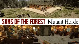 The Last Stand Base Defense vs  Mutant Horde Sons of the Forest
