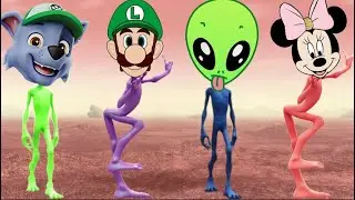 Dancing Green Alien Compilation 2025 &ndash; Funniest & Most Colorful Alien Dance Ever!#coffindance #alien