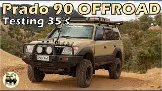 Toyota Landcruiser Prado 90 Off road RAW FOOTAGE