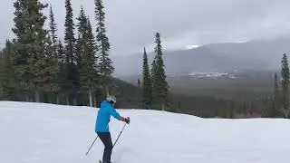 Adrian skiing at Mount Sima