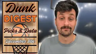 Прогнозы и анализ данных НБА на понедельник | GMG Dunk Digest | 8 декабря