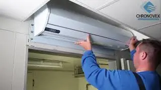 Chronovex Air curtain installation