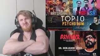 Top 10 Psycho BGM'S • Reaction By Foreigner | South BGM Ft. Sushin Shyam, Ratsasan Theme 13b Theme